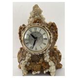 Vintage Vomit Rock Lanshire Clock MCM Works but