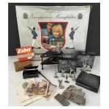 Vintage Airfix Pewter Soldier Figures Kit w