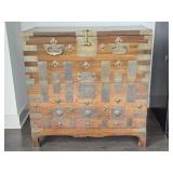Antique Korean Bandaji / Wedding / Blanket Chest