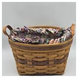 LONGANBERGER VTG. PETUNIA BASKET WITH LINER