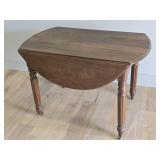 Antique Walnut Drop-Leaf Dining Table