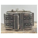 Antique Northern African Berber Hinged Silver