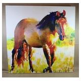 24ï¿½ x 24ï¿½ Horse on Canvas