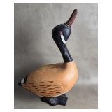 Vintage Cast Iron Goose Duck Still Bank