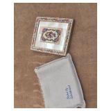 Vintage Petitpoint Compact by Schildkraut