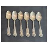 American Beauty Sterling Silver Spoons by George