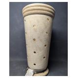 Glazed Cream Earthenware Orchid Planter