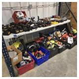 Large Lot of Electric Tools / Chargers / Parts