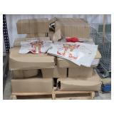 Pallet of Cases of Plastic Trader Joe's Bags