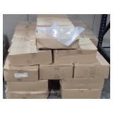 Pallet of Cases of Clear Plastic Handled Bags