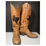 Experienced Justin Cowgirl Boots Texas State