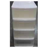 No Shipping Plastic Drawer Organizer Tower