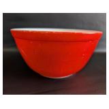 Vintage Red Pyrex Mixing Bowl 402 1 1/2 Qt.