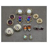 Vintage & Retro Style Clip on & Screw Back