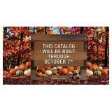 MORE ITEMS ADDED DAILY UNTIL OCTOBER 7th