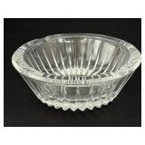 Val St Lambert Crystal Ashtray Vintage