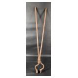 Antique Blacksmith Boot Tongs