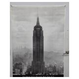 Large B&W Poster Empire State Building