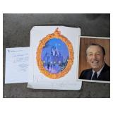 Handwritten Note Signed by Donald Duck (Tony
