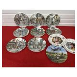 Royal Doulton Collector Plates, 8 Colin Warden
