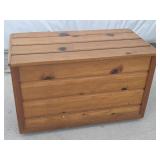 Pine Wood Storage Chest