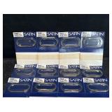 DOZEN VINTAGE 18 IN. GOLD TONE CHAINS SATIN