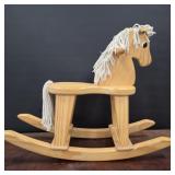 Wood Rocking Horse