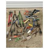 LARGE GROUP HAND TRIMMERS, LIMB CUTTERS, CHAULK