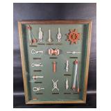 Framed Nautical Knot Display
