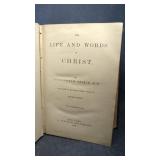 1897 Cunningham Geikie THE LIFE AND WORDS OF