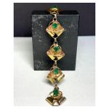 1940ï¿½s Barclay Bracelet Rose & Yellow Gold Plated