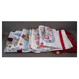 Vintage tablecloths +