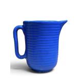 VTG Bauer Blue Pottery Pitcher ? A few Factory