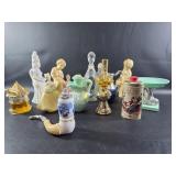 Vtg Collection of Avon Perfume Calogne Talc