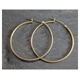 14K Yellow Gold Hoop Pierced Earrings , See all
