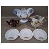 Vntg Camark Trophy Vase & Mixed Pottery +