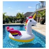 INTEX GIANT UNICORN FLOATING ISLAND W/ DOUBLE