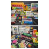 Art Supplies, Mostly NOS, Paint Markers, Colored