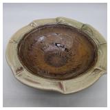 7' Signed Young Pottery Dish