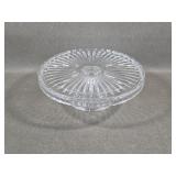 Heavy Crystal Cake Stand