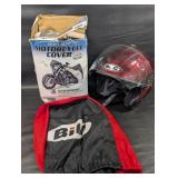 HJC Motorcycle Helmet & Budge X-Large Motorcycle