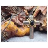 Sterling Silver Cross Pendant Necklace
