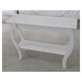 White-Washed Wall / Sofa Table