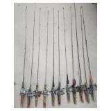 Vtg / Antique Fishing Rods & Reels Levelwind