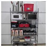 Contents of Rack: Kitchenware & Appliances