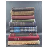 Collection of Vtg & Old Cook Books +