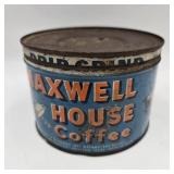 Antique Maxwell House Coffee Tin