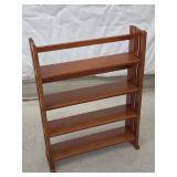 Modern Wooden Book / DVD Shelf