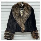 Vintage MUSI of Canada Beaver Fur Jacket  Approx