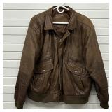 Menï¿½s Vintage Roundtree & Yorke Leather Bomber